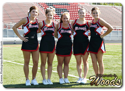 Franklin High School 2011 Varsity Cheeleaders